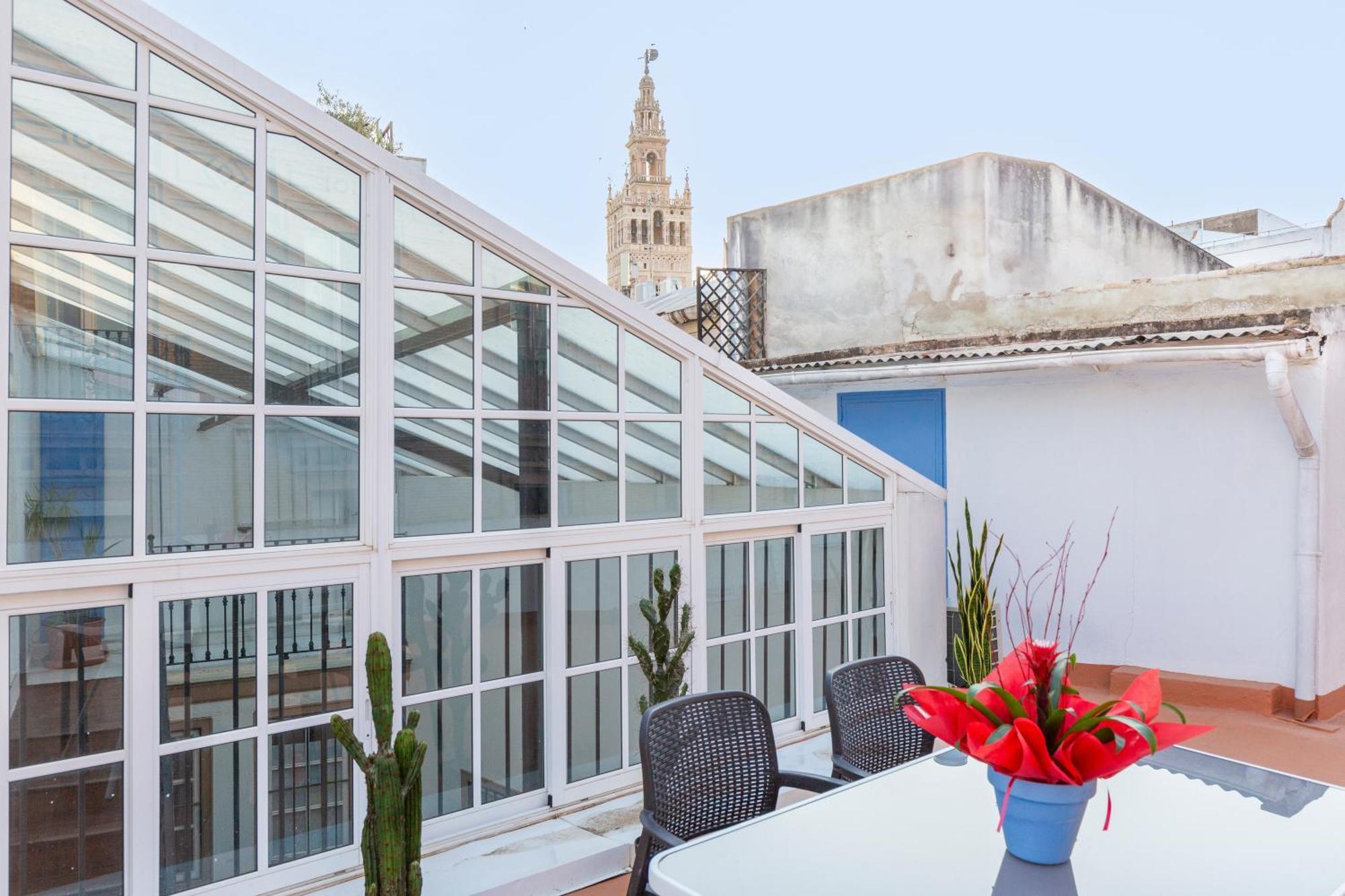 Descubrehome Santa Cruz Private Terrace With Giralda Views إشبيلية المظهر الخارجي الصورة